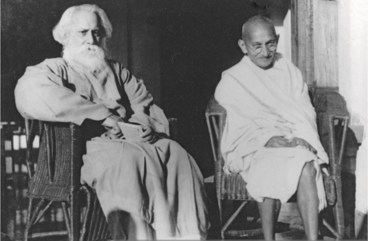 Gandhi, Vivekananda, Tagore, and Temple Consecration 1 Gandhi_and_Tagore.jpg