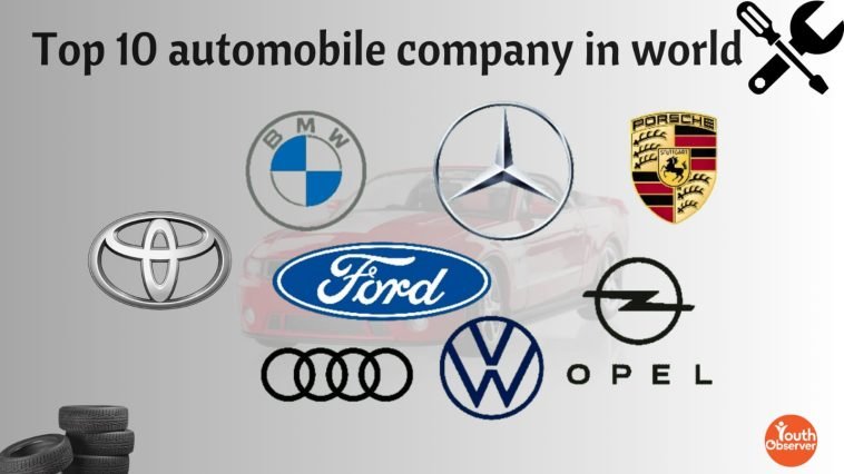 Top 10 Automobile Companies In World 1 Automobile Companies