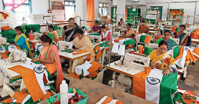 Gwalior manufactures 23,800 flags