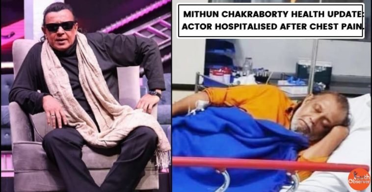 Mithun Chakraborty's Son Mimoh Gives An Update After His Father Was Admitted To The Hospital Due To Chest Trouble. 1 Mithun Chakraborty