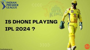 Is Dhoni Playing IPL 2024