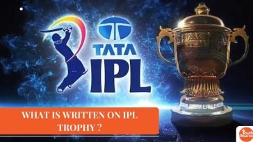 What Is Written On IPL Trophy