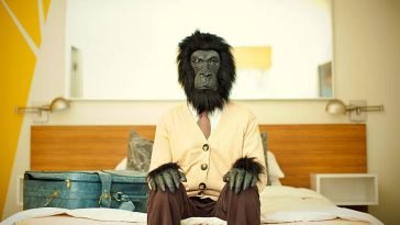 Monkey Man Held Up in India