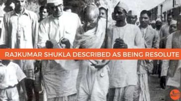 Why Is Rajkumar Shukla Described As Being Resolute
